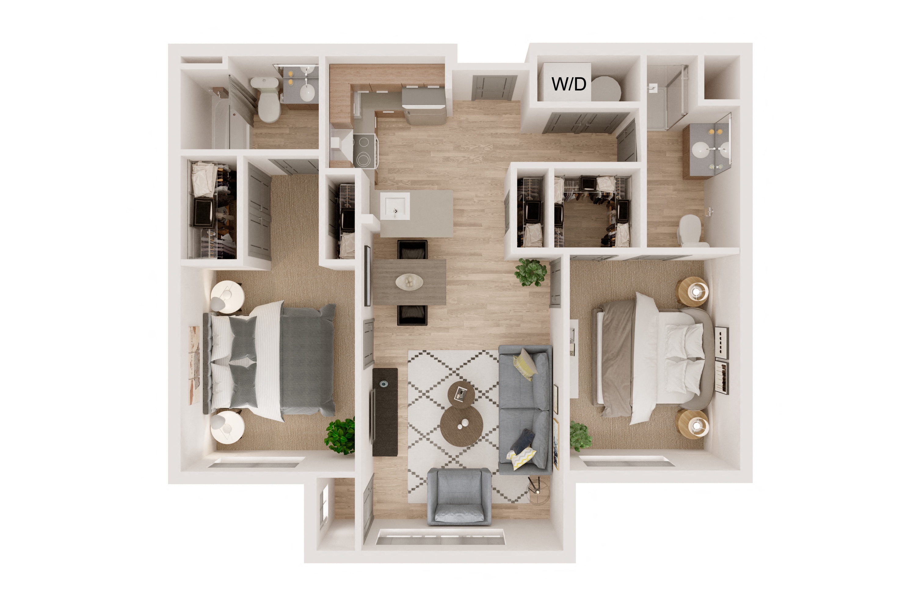 2E floor plan